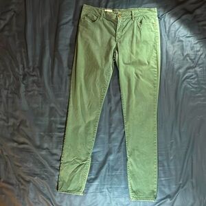 GAP Vintage Legging Jean 30T Tall Tropical Green